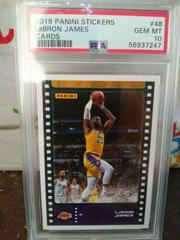 LeBron James #48 Basketball Cards 2019 Panini Stickers Prices