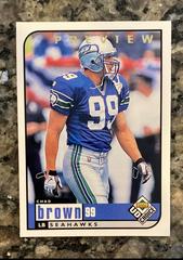 Chad Brown [Previews] #168 Football Cards 1998 Upper Deck UD Choice Prices