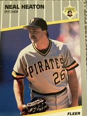 Neal Heaton #U-113 Baseball Cards 1989 Fleer Update Prices