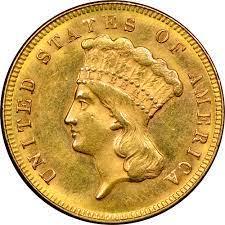 1871 Coins Three Dollar Gold Prices