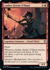 Amber Gristle O'Maul #159 Magic Commander Legends: Battle for Baldur's Gate Prices