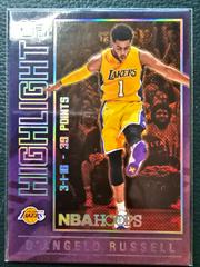 D'Angelo Russell [Holo] #19 Basketball Cards 2016 Panini Hoops Highlights Prices