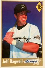 Jeff Bagwell #110 Baseball Cards 1995 Fleer Panini Stickers Prices