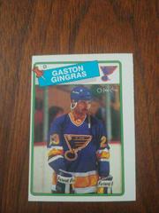 Gaston Gingras #35 Hockey Cards 1988 O-Pee-Chee Prices