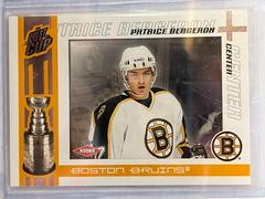 Patrice Bergeron #102 Hockey Cards 2003 Pacific Quest for the Cup Prices