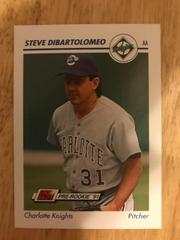 Steve Dibartolomeo Baseball Cards 1991 Impel Line Drive Pre Rookie AA Prices