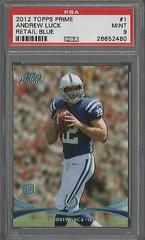 Andrew Luck [Retail Blue] Football Cards 2012 Topps Prime Prices