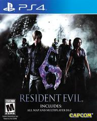 Front Cover | Resident Evil 6 Playstation 4