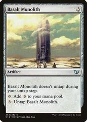 Basalt Monolith Magic Commander 2015 Prices