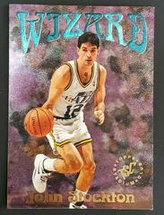 John Stockton Basketball Cards 1995 Stadium Club Wizard Prices