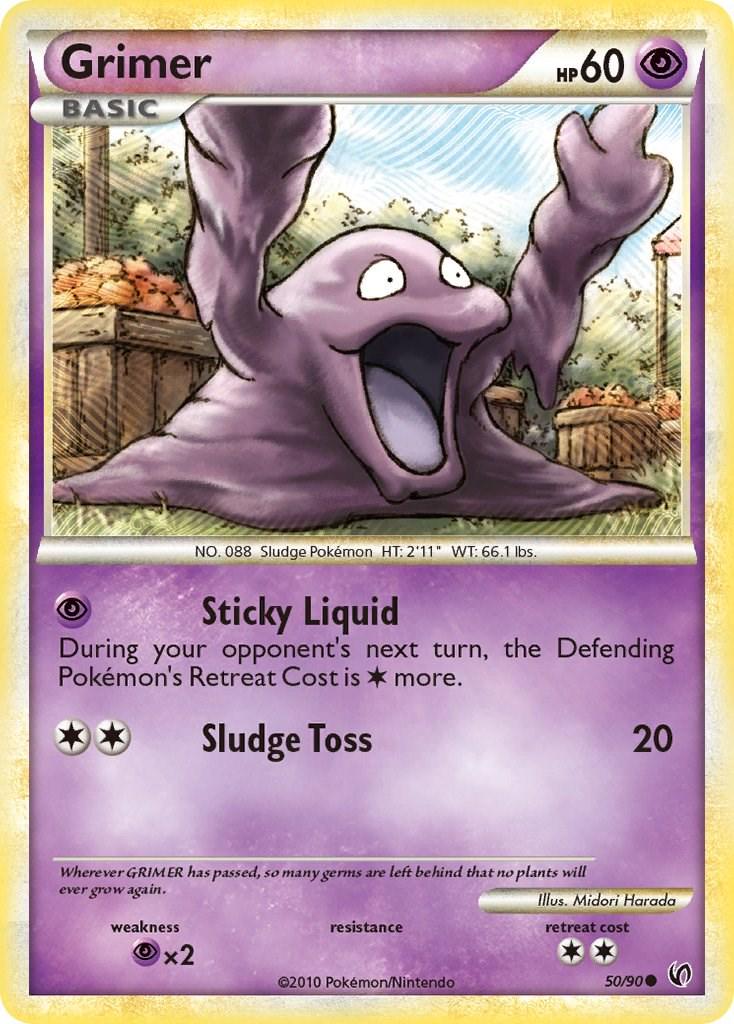 Grimer #50 Pokemon Undaunted