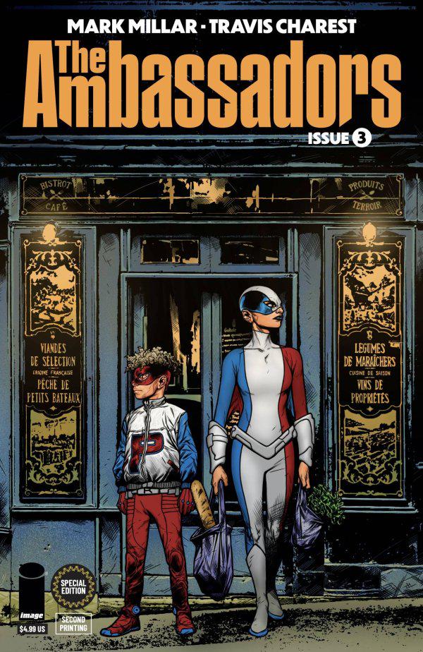 The Ambassadors [2nd Print] #3 (2023) Comic Books The Ambassadors