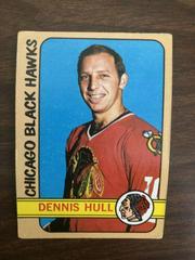 Dennis Hull #164 Hockey Cards 1972 Topps Prices