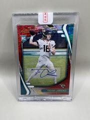 Trevor Lawrence [Signature Red Square] #101 Football Cards 2021 Panini Absolute Prices