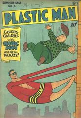 Plastic Man #4 (1946) Comic Books Plastic Man Prices