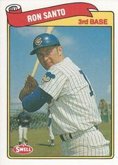 Ron Santo #36 Baseball Cards 1989 Swell Greats Prices