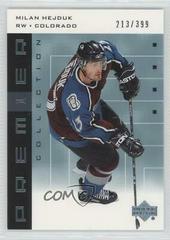Milan Hejduk #16 Hockey Cards 2002 Upper Deck Premier Collection Prices