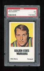 Rick Barry Basketball Cards 1972 Comspec Prices