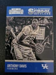 Anthony Davis [Old School Colors] Basketball Cards 2015 Panini Contenders Draft Picks Old School Colors Prices