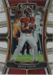 Bryce Young [White] #1 Football Cards 2023 Panini Select Draft Picks Prices