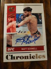 Matt Schnell #CS-MSH Ufc Cards 2022 Panini Chronicles UFC Signatures Prices