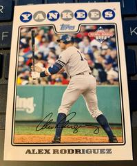 Alex Rodriguez #1 Baseball Cards 2008 Topps National Baseball Card Day Prices