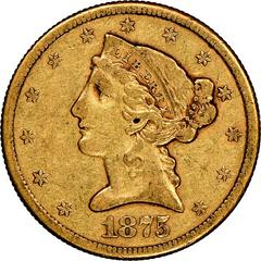 1875 CC Coins Liberty Head Half Eagle Prices