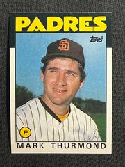 Mark Thurmond #37 Baseball Cards 1986 Topps Prices
