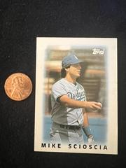 Mike Scioscia #46 Baseball Cards 1986 Topps Mini League Leaders Prices