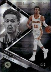 Trae Young [Holo Gold] #21 Basketball Cards 2021 Panini Black Prices