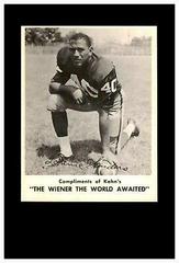 Lonnie Sanders Football Cards 1963 Kahn's Wieners Prices