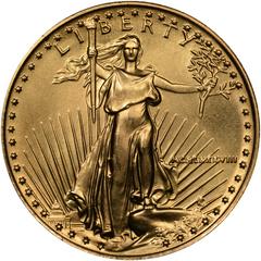 1988 Coins $10 American Gold Eagle Prices