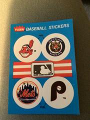 Braves, Tigers, Mets, Phillies Baseball Cards 1989 Fleer Baseball Stickers Prices