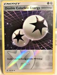 Double Colorless Energy [Reverse Holo] #136 Pokemon Sun & Moon Prices