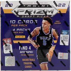 Hobby Box Basketball Cards 2022 Panini Prizm Draft Picks Prices
