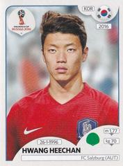 Hwang Heechan [Pink Back] Soccer Cards 2018 Panini World Cup Stickers Prices