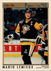 Mario Lemieux #114 Hockey Cards 1992 O-Pee-Chee Premier Prices