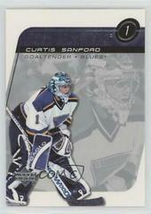 Curtis Sanford #452 Hockey Cards 2002 Upper Deck Prices