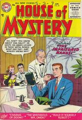 House of Mystery #49 (1956) Comic Books House of Mystery Prices