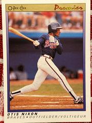Otis Nixon #89 Baseball Cards 1991 O Pee Chee Premier Prices