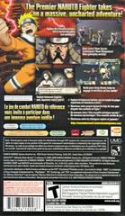 Back Cover | Naruto Ultimate Ninja Heroes 2 The Phantom Fortress PSP