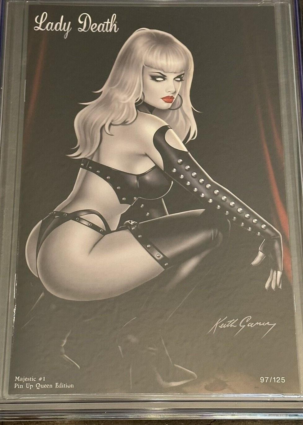 Lady Death: Majestic [Pin Up Queen Edition] #1 (2023) Comic Books Lady Death: Majestic