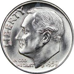 1959 Coins Roosevelt Dime Prices