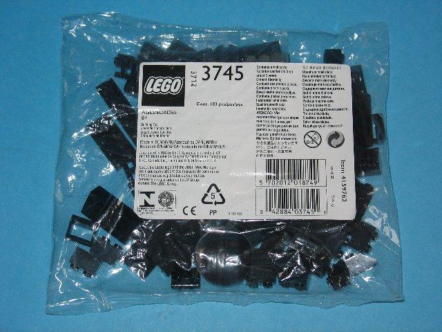 Locomotive Black Bricks #3745 LEGO Set Prices | New, Boxed, Loose Values