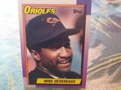 Mike Deveraux Baseball Cards 1990 Topps Prices