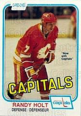 Randy Holt Hockey Cards 1981 O-Pee-Chee Prices