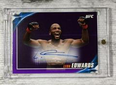 Leon Edwards [Purple] Ufc Cards 2019 Topps UFC Knockout Autographs Prices