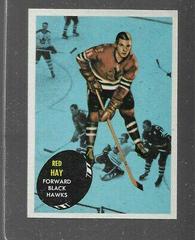 Bill Red Hay Hockey Cards 1961 Topps Prices