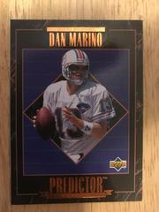 Dan Marino Football Cards 1995 Upper Deck Predictor League Leaders Retail Prices