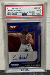 Chael Sonnen [Blue] #LS-CSN Ufc Cards 2022 Panini Prizm UFC Legendary Signatures Prices
